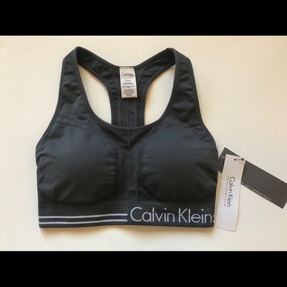 Calvin Klein Other - 🌺Brand New Calvin Klein Grey Sports Bra